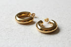 Classic Everyday Gold Hoop
